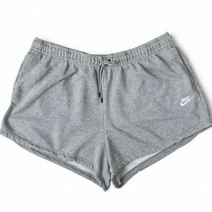 Nike grey essential lounge shorts